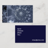 Astrologisch Visitekaartje (Voorkant / Achterkant)