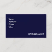 Astrologisch Visitekaartje (Achterkant)