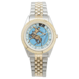 astrologisch zodiumteken van sagittarius horloge