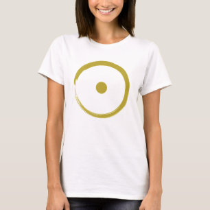 Astrologisch zonnebord - boeddhisme Zen Cirkel 3 T-shirt