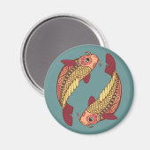 Astrologische Pisces Magneet (Voorkant / Achterkant)
