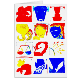 Astrologische Symbolen-kaart