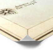 Astrologische tekening van het beha poster (Hoek)