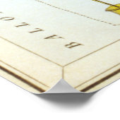 Astrologische tekening van Sagittarius Poster (Hoek)