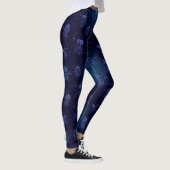 Astrology Constellation Stars Space Pattern Leggings (Rechts)