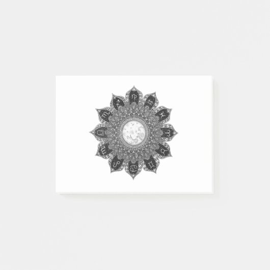 Astrology Signs Mandala Post-it® Notes (Voorkant)