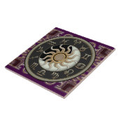Astrology Sun en Moon Tegeltje (Zijkant)