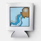 Astrology Zodiac Aquarius Birthday Koelbox Blikjeskoeler (Voorkant)