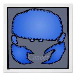 Astrology Zodiac Cancer Sign 20x20P Perfect Poster