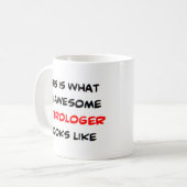 astroloog, geweldige koffiemok (Voorkant links)