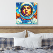ASTRONAUT 10 CANVAS AFDRUK (Insitu (Slaapkamer))