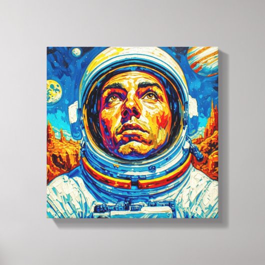 ASTRONAUT 10 CANVAS AFDRUK (Voorkant)