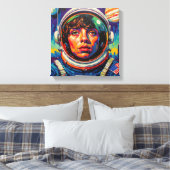 ASTRONAUT 11 CANVAS AFDRUK (Insitu (Slaapkamer))