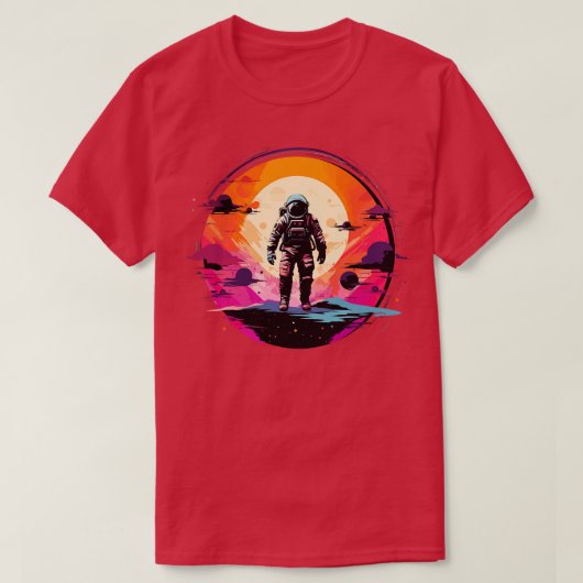 Astronaut 4 t-shirt (Design voorkant)