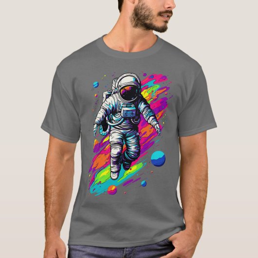 astronaut 5 t-shirt (Voorkant)