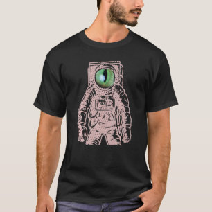 Astronaut Alien Eyes T-shirt