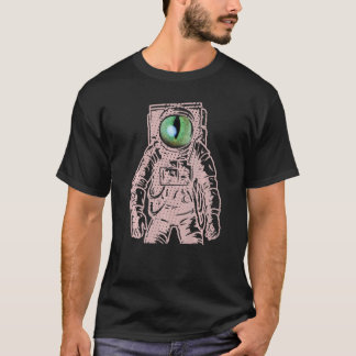 Astronaut Alien Eyes T-shirt