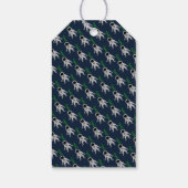 Astronaut & Alien, Outerspace Party Cadeaulabel (Achterkant)