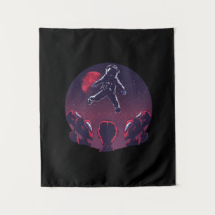 Astronaut Alien Wandkleed