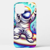 ASTRONAUT AND HIS COSMIC SURFING ADVENTURE Case-Mate iPhone CASE (Achterkant)