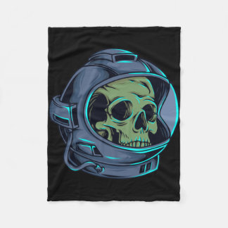 Astronaut Astro Schedel Fleece Deken