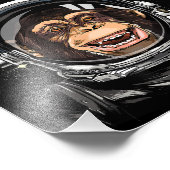 Astronaut Astronaut Wilde dierentuin Foto Afdruk (Hoek)