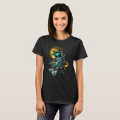 Astronaut Autism Awareness With Autistic Planet Fo T-shirt (Voorkant volledig)