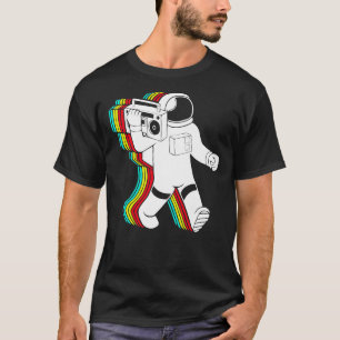 Astronaut avec boombox Classic T-shirt