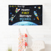Astronaut Balloons Rocket Space Name Birthday Spandoek (Insitu)
