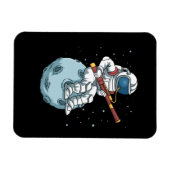 Astronaut Bassoon Bassonist Bassonist Basson Magneet (Horizontaal)
