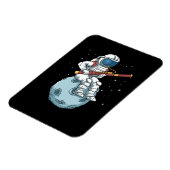 Astronaut Bassoon Bassonist Bassonist Basson Magneet (Linkerzijde)