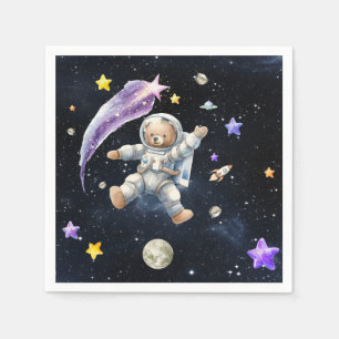 Astronaut Beer Napkins partij met een ruimtethema Servet
