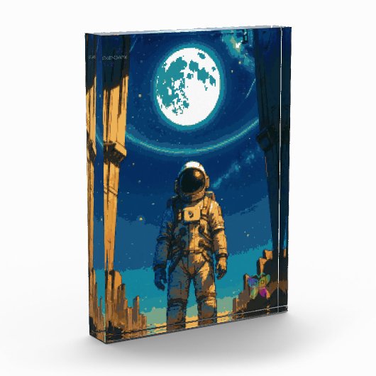 Astronaut Beneath the Celestial Gate Fotoblokken (Links)