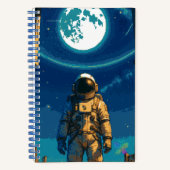 Astronaut Beneath the Celestial Gate Notitieboek (Voorkant)