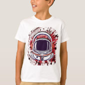 Astronaut Boys T-Shirt – Space Explorer Tee (Devant)