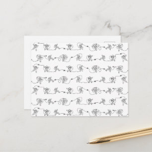 Astronaut Briefkaart