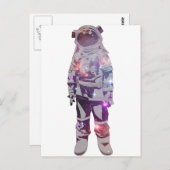 Astronaut Briefkaart (Voorkant / Achterkant)