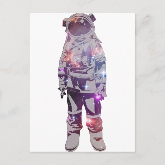 Astronaut Briefkaart (Voorkant)