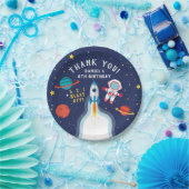 Astronaut Buitenruimte Dag Dank u Papieren Bordje (Feest)