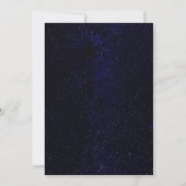 Astronaut, Buitenruimte, Planets Birthday Invitati Bedankkaart (Achterkant)