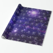 Astronaut Cadeaupapier (Uitgerold)