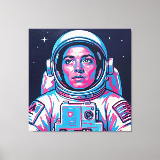 ASTRONAUT CANVAS AFDRUK (Voorkant)