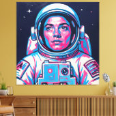 ASTRONAUT CANVAS AFDRUK (Insitu (Woonkamer))