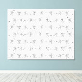 Astronaut Canvas Print (Insitu (Houten vloer))