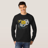 Astronaut Cat Or  Space Cat On Galaxy Kitten T-shirt (Voorkant volledig)