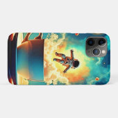 Astronaut Coffee Dream Case-Mate iPhone Case (Achterkant (horizontaal))