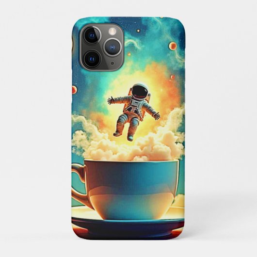 Astronaut Coffee Dream Case-Mate iPhone Case (Achterkant)
