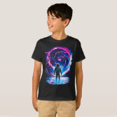 Astronaut Cosmic Outer Space Galaxy Science  T-shirt (Voorkant volledig)