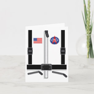 Astronaut Costume for Kids Mannen Women Space Suit Kaart