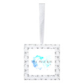 Astronaut Cube Ornament (Rechts)